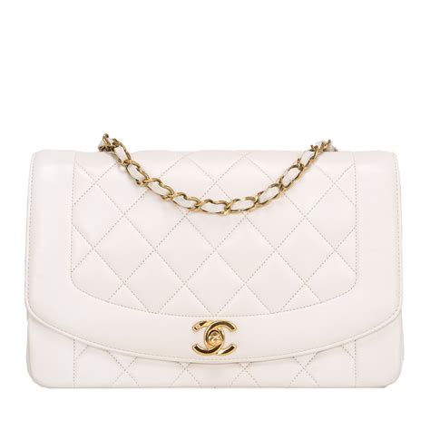 white lambskin chanel bag|vintage Chanel lambskin bag.